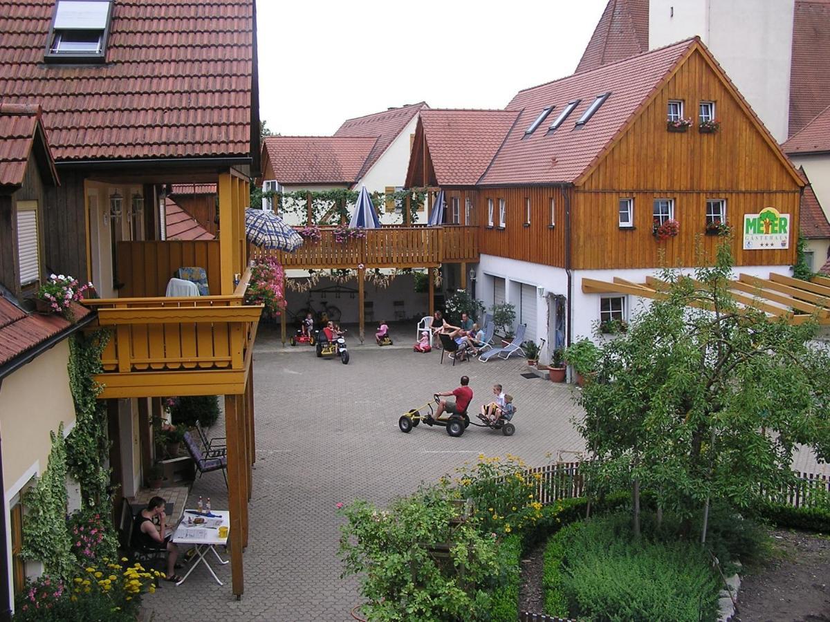 Ferienhaus Meyer グンツェンハウゼン エクステリア 写真